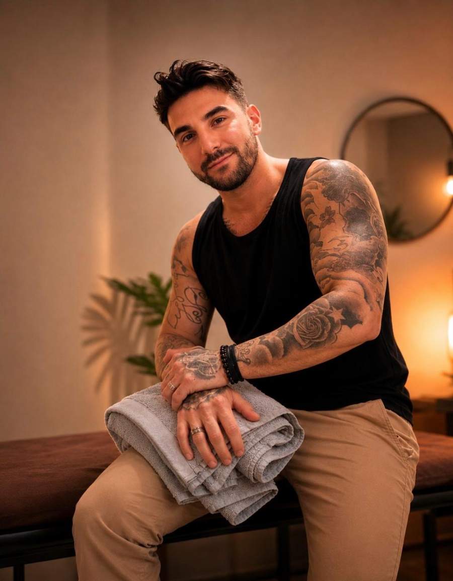 Escort VIP Gino en Villa Devoto Buenos Aires - Acompañantes masculinos Argentina Black